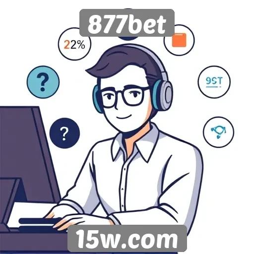 Avaliação do suporte ao cliente no 877bet